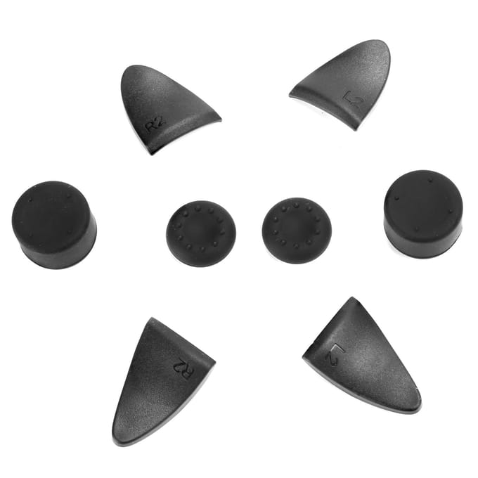 TP50513 Controller Trigger Extenders Duimgrepen Kappen Gamepad Accessoires Kit voor PS5 gray