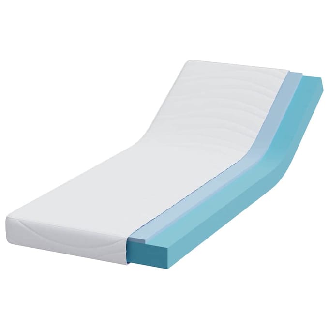 vidaXL - Matras - Medium - 80 - x - 200 - cm - Wit