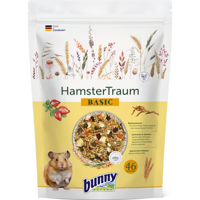 Bunny Hamster Droom Basic - Dubbelpak 2 x 600 g