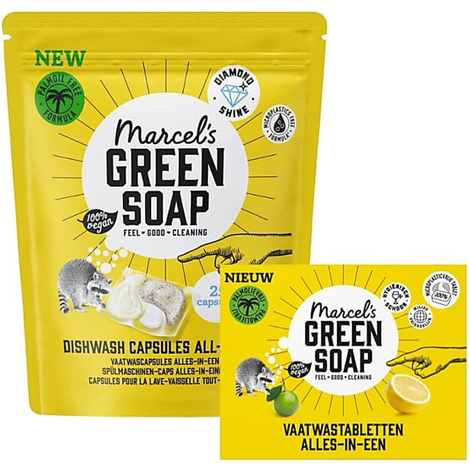 Marcel's Green Soap Vaatwas Bundel