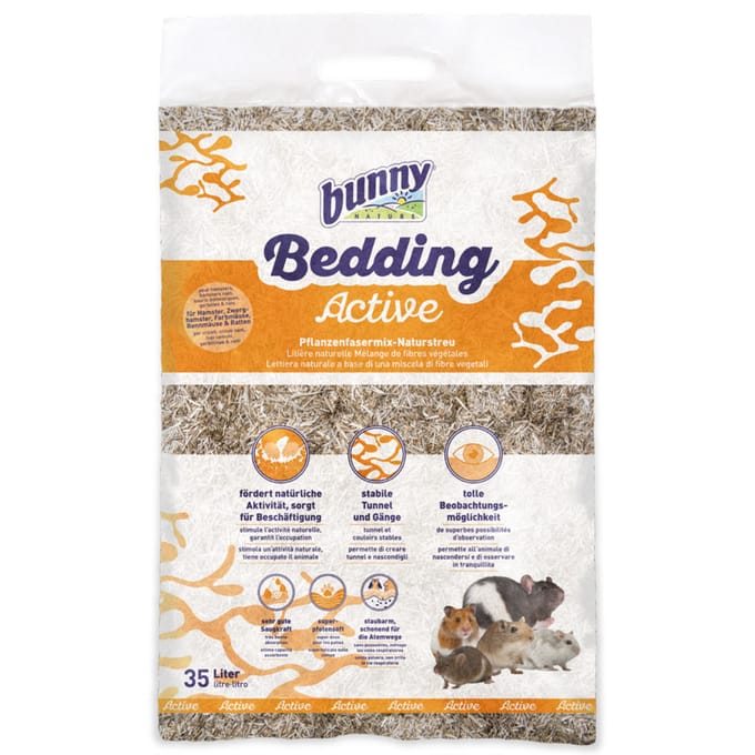 35l Bunny Bedding Active Natuurlijke Bodembedekking Knaagdierkooi