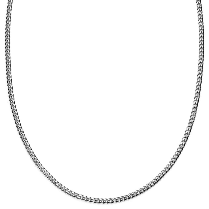 3 mm Zilverkleurige Schakelketting