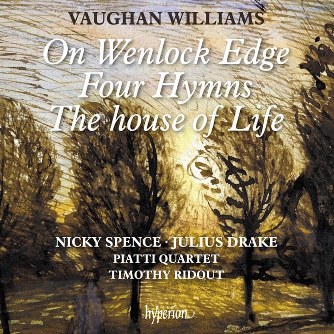 Nicky Spence, Julius Drake, Piatti Quartet, Timothy Ridout - Williams: On Wenlock Edge & Other Songs (CD)