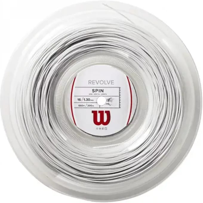 Wilson Revolve Rol Snaren 200m-Wit