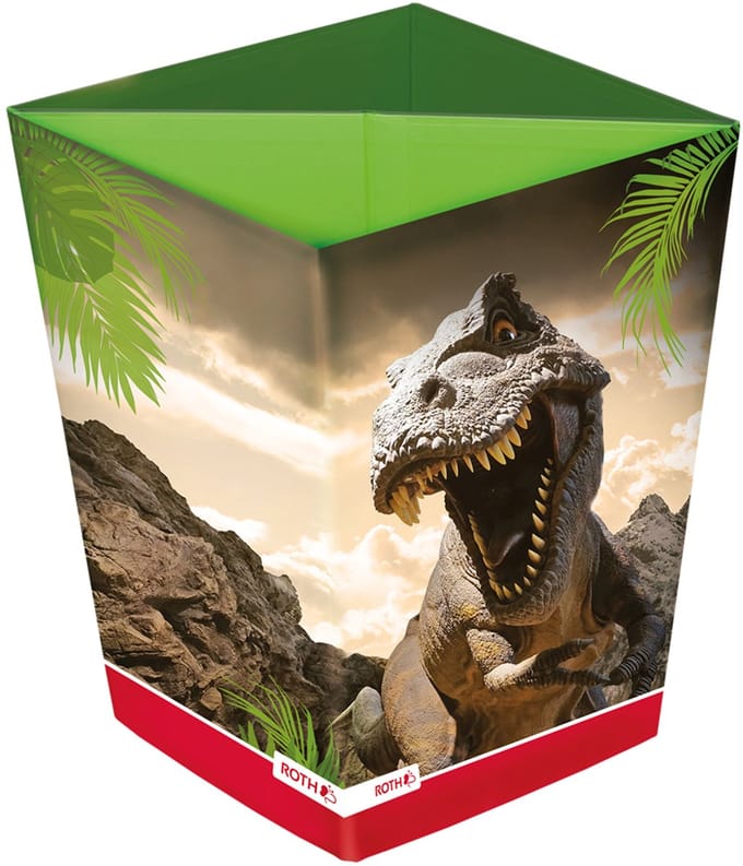 ROTH prullenbak 'Tyrannosaurus', van karton, 10 liter