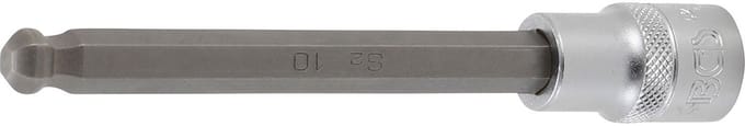 BGS Dopsleutelbit - lengte 140 mm - 1/2 - binnenzeskant met kogelkop 10 mm