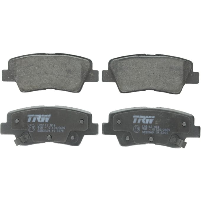 Remblokset TRW GDB3569, achter