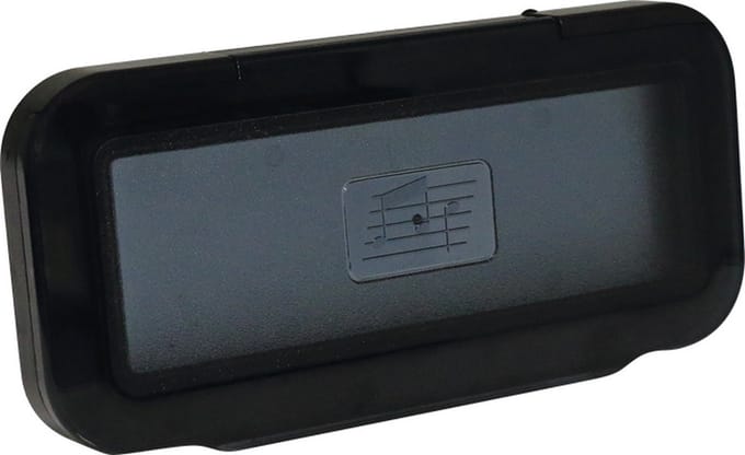 Nuova Rade Radio-cd-spelerkapje Wit 110 x 235 mm