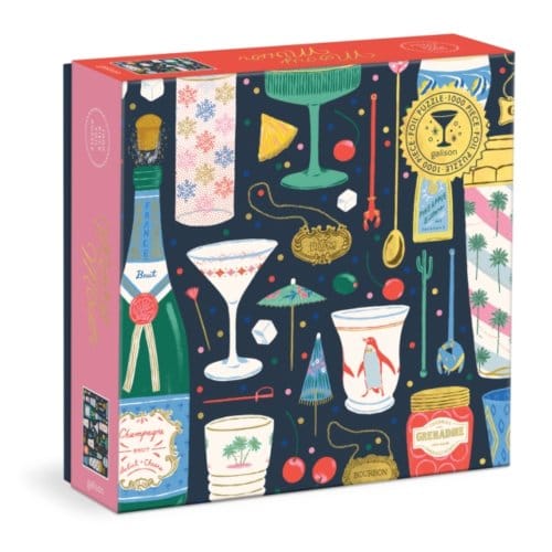 Merry Mixer 1000 Piece Foil Puzzle - Galison
