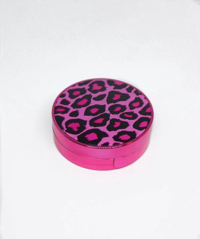 Fancy lenzendoosje | Lenzenhouder inclusief alle applicators | Roze
