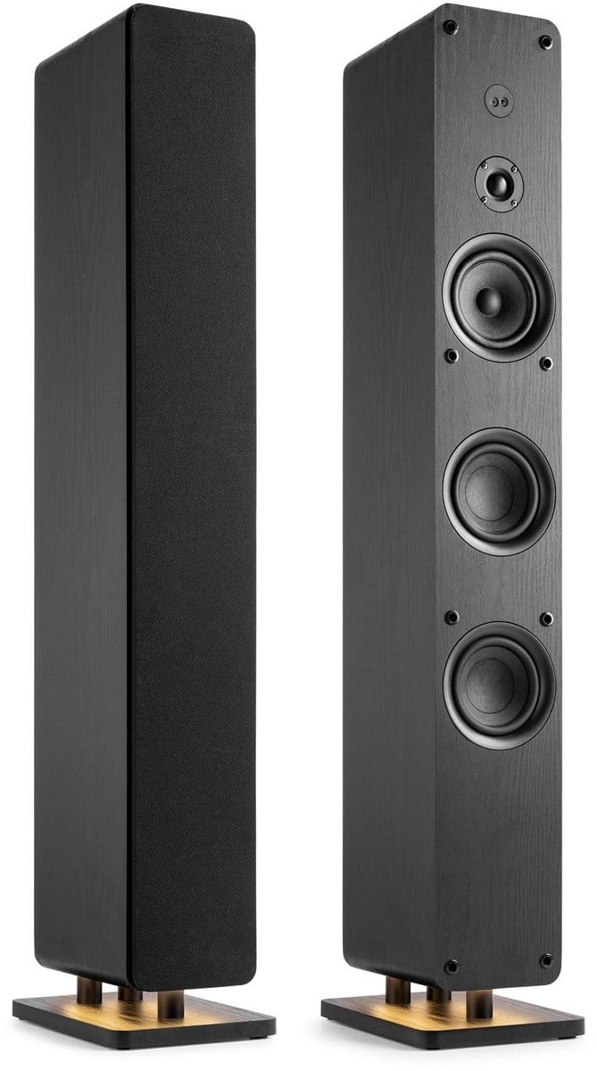 HiFi speakers - Audizio ARCO - Actieve speakers met DAB radio - Bluetooth pairing - 320W - Zwart