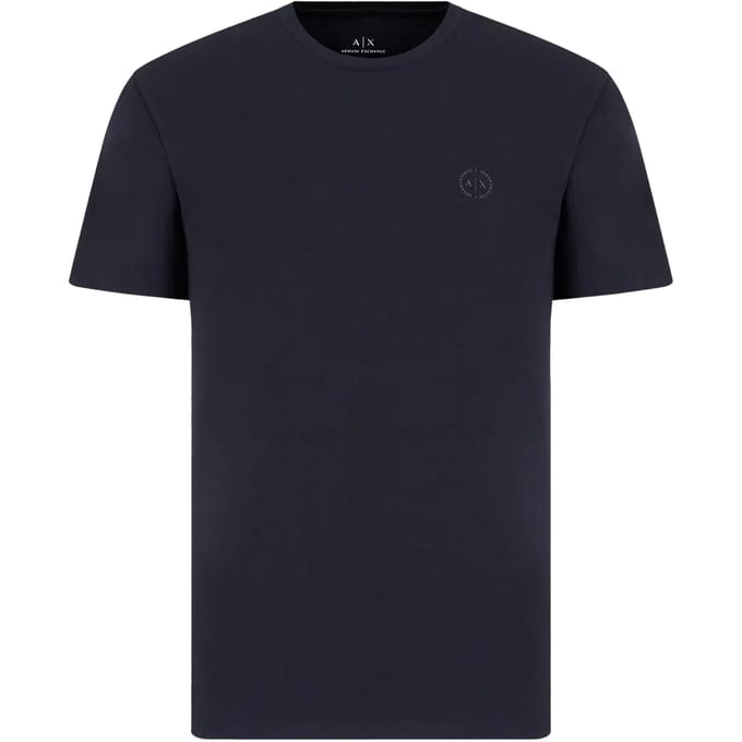 Cotton Crew Neck TShirt - Blue T-Shirts