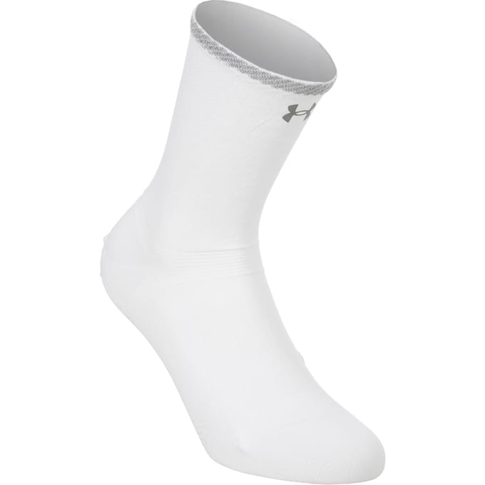 Under Armour Velociti Lite Crew  Hardloopsokken Unisex-wit, wit