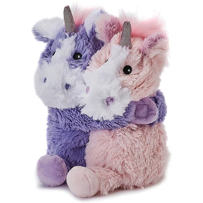 Warmies magnetron pluche - lavendel geur - eenhoorns