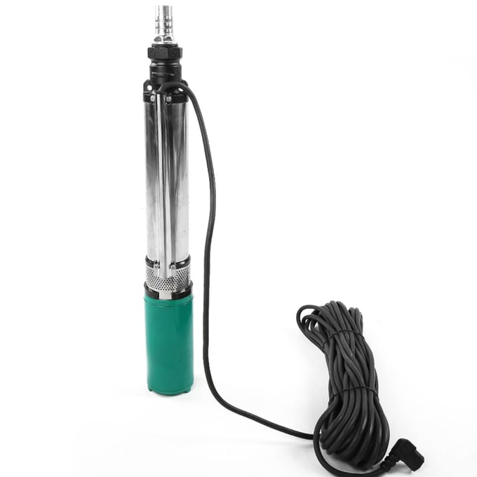 1   48V 60V 4 5m‑45 55m DC Diepe Put Pomp Hoge Opvoerhoogte Zonne-Dompelwaterpomp 20m Snoer