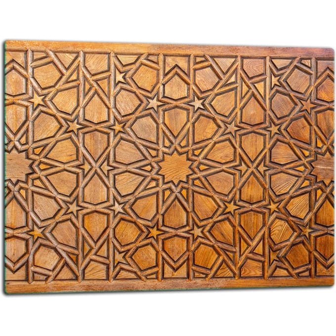 TMK ArtDeko - Snijplank - 52x40 cm - Mozaïek - Glas