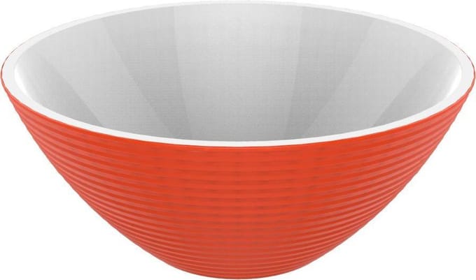 Zak!Designs Saladeschaal 2-Tone Acai - Ø 16 cm - 600 ml - Oranje