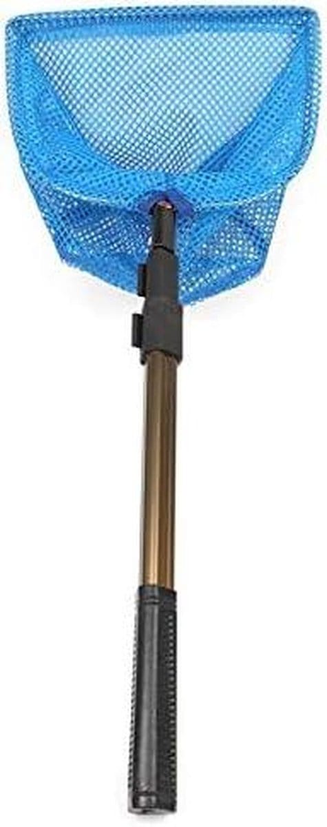Tafeltennis Schepnet - Bal Verzamelnet - Bal Oprapen - Uitschuifbare Lengte - 41-91 cm - Blauw