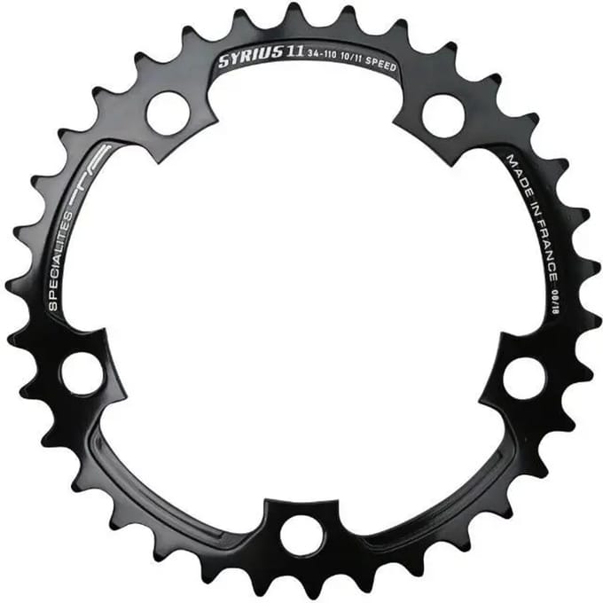 Triple road kettingblad inside specialities t.a. 5bra zelito 7075 shimano 9-10v.