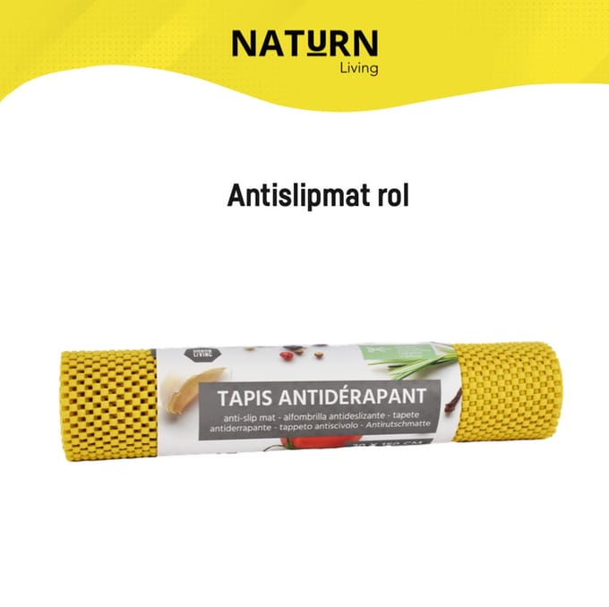 Antislipmat rol | 150 x 30 cm | Multifunctionele antislipmatten | Geel