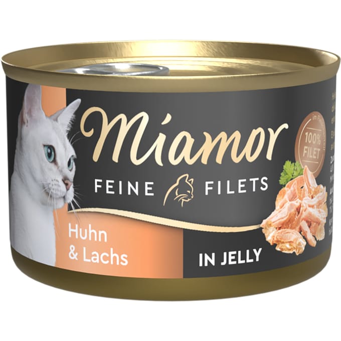 100g Kip & zalm in gelei Miamor nat kattenvoer