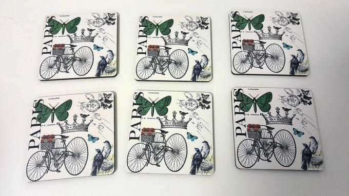 9005 Cosy Coasters Birds Postcard