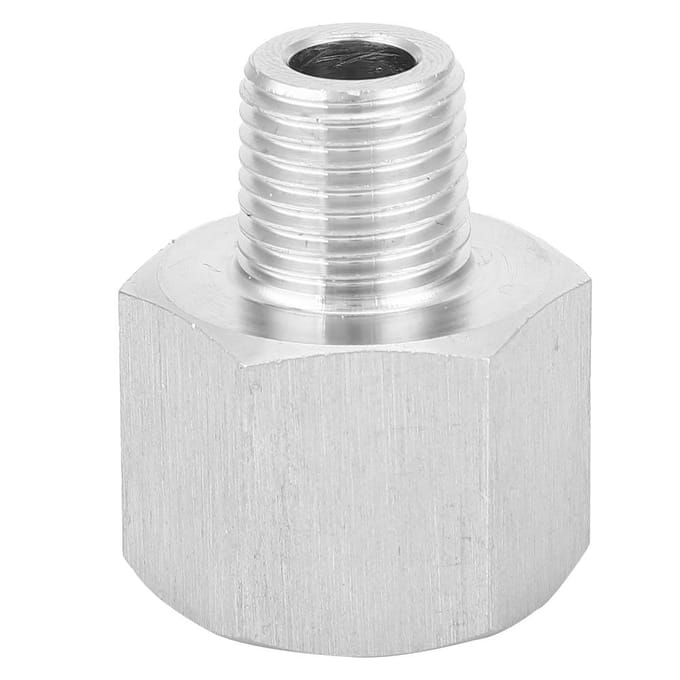 2 STKS BSP Leidingfitting Connector Roestvrij Staal Binnendraad   Buitendraad ConnectorBinnendraad 1 2 inch   Buitendraad