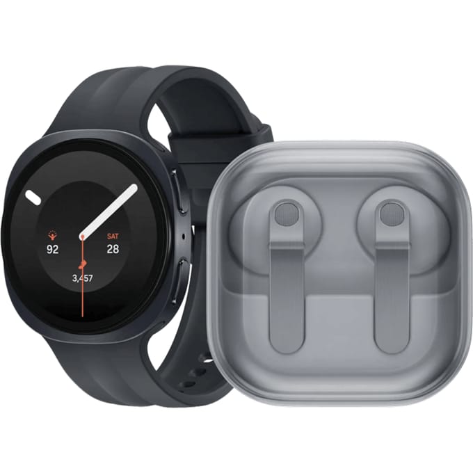 Samsung Galaxy Watch 9 Zwart 40mm + Samsung Galaxy Buds4 Wit