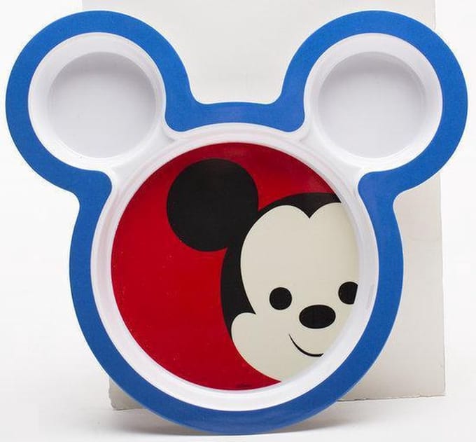 Zak! Designs Big Face Mickey Bord - 21,5 cm