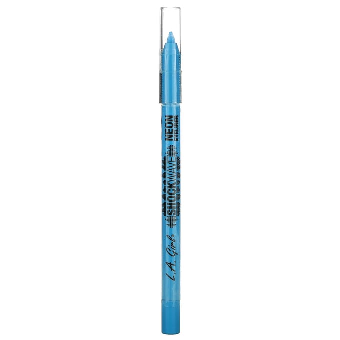 L.A. Girl, Shockwave Neon Eyeliner, Gp735 Electric, 1.2G(0.04Oz) blue