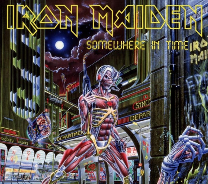 Iron Maiden CD - Somewhere in time - voor Geen - standaard