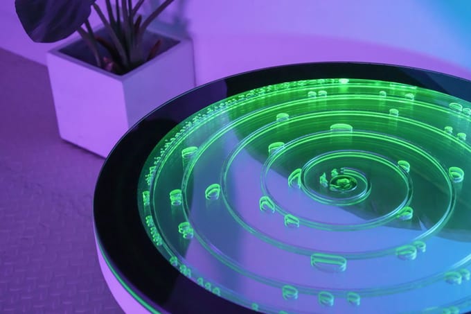 Maze Bubble Table – Betoverende Sensorische Ervaring– Sensorische Meubels met Afstandsbediening