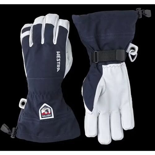 Hestra Army Leather Heli Ski - Handschoen Wintersport (Maat - 8, Kleur - Navy)