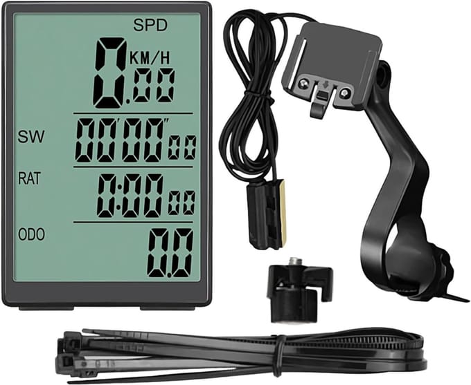 Swiphi® Fietscomputer - Display - Snelheidsmeter