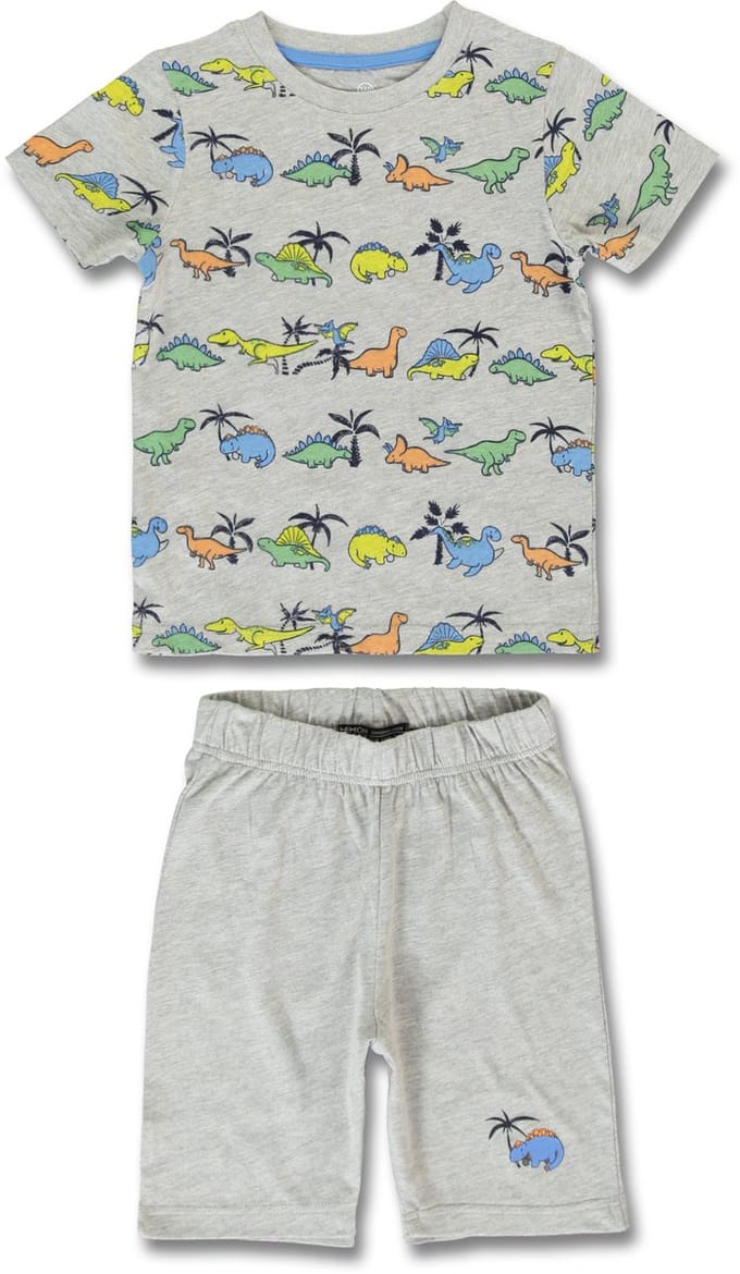 Lemon Beret pyjama jongens - grijs - 153372 - maat 110