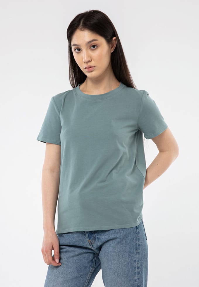 Crew-neck Premium T-shirt SMOKE MINT