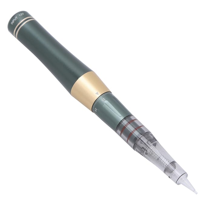 Patroonnaald Microblading Pen Professionele Wenkbrauw Eyeliner Tattoo Pen Machine 100‑240V US Stekker US Plug black