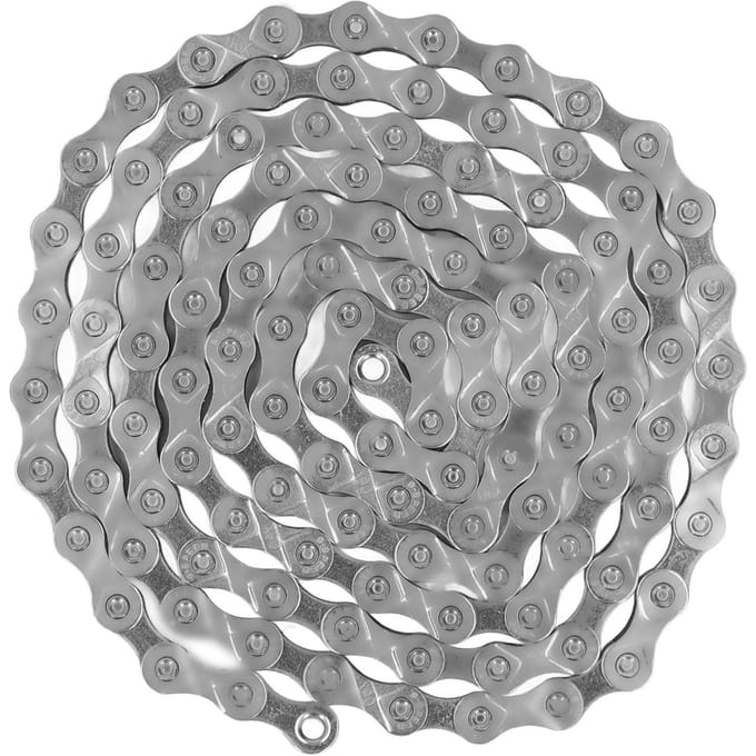 9 Versnellingen Fietsketting Zilver Fietsketting Mangaanstaal voor Mountain Racefiets MTB Kettingen Onderdeel gray
