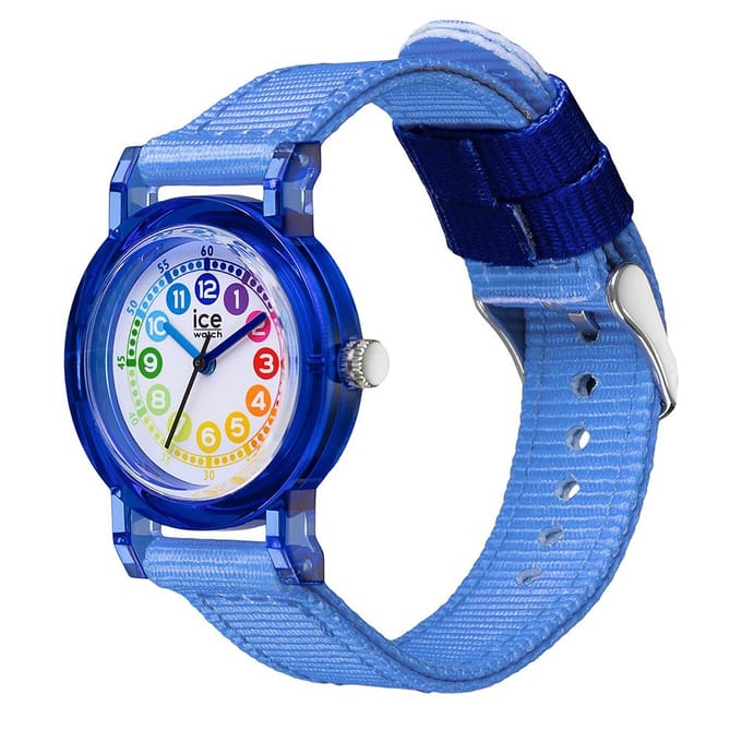 Ice Watch ICE learning - Blue learning 024503 Horloge - Nylon - Blauw - Ø 28 mm