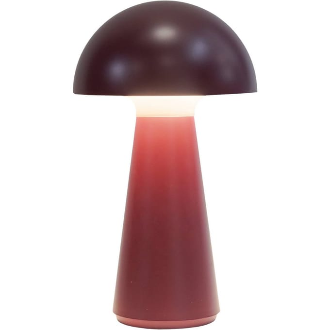 Sirius SAM LED tafellamp - Bordeaux Rood - oplaadbaar - binnen/buiten