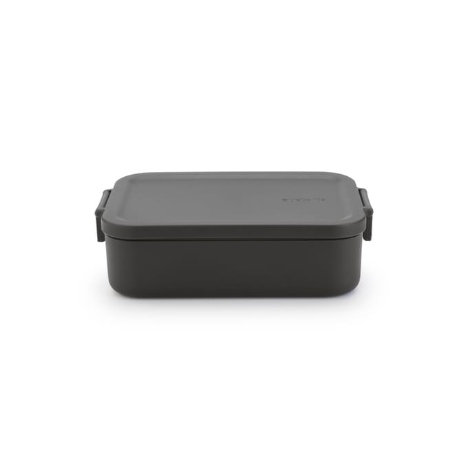 Brabantia Make & Take Lunchbox/Broodtrommel - Medium - Kunststof - Dark Grey