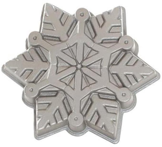Sneeuwvlok Bakvorm voor Perfecte Taarten en Desserts