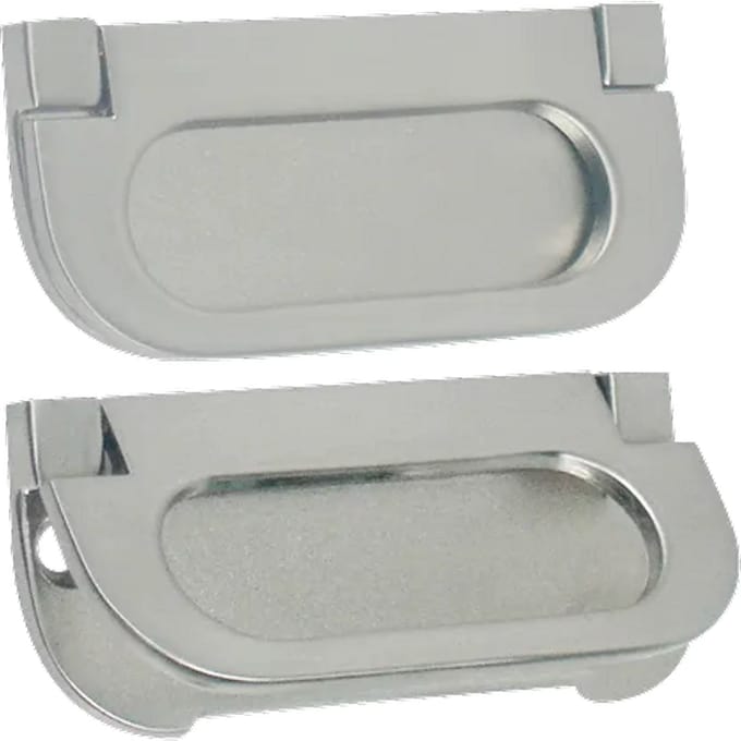 Bertomani Meubelgreep - Zamak Vernikkeld - 68mm