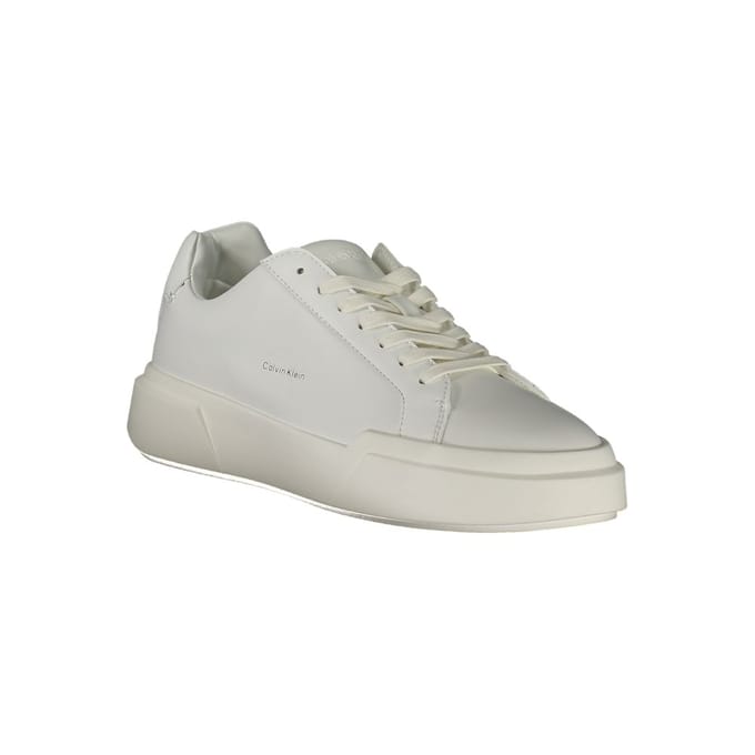 Calvin Klein Bianco Polyurethaan Dames Sneakers