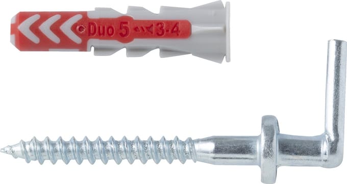 Fischer Universele Plug Duopower Nylon - Diam. 5x25mm - 8 Stuks