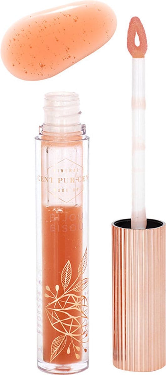 Cent Pur Cent Lip Oil Huile d'Amour Caramel - Voedend - Beschermend - Glossy finish