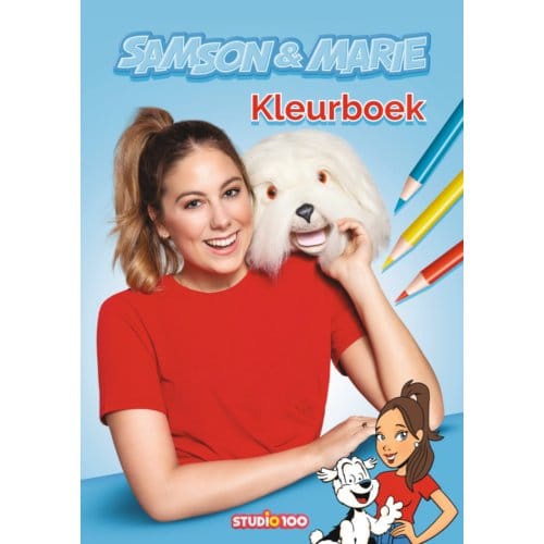Studio 100 Samson & Marie kleurboek - Kleurplaten voor kinderen - 32 pagina's