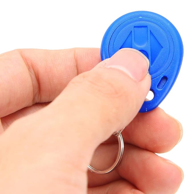 100 stuks 125Khz Waterdichte Slimme RFID ID-kaart Toegangskaart blue
