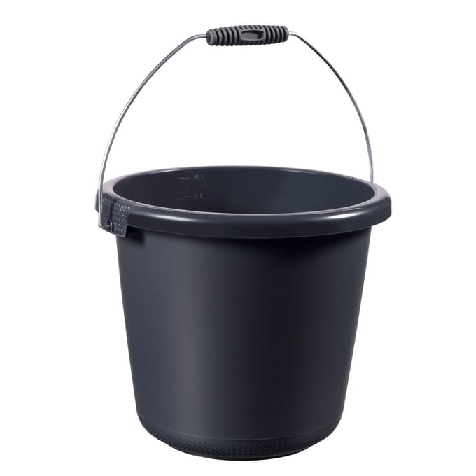 Curver emmer - 10 liter - Antraciet