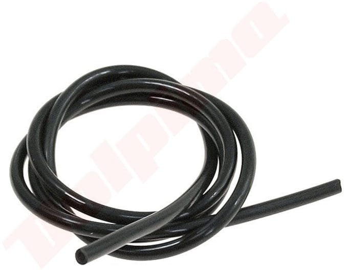 Benzineslang passend op 2,5x5,0mm BLACK ( m )